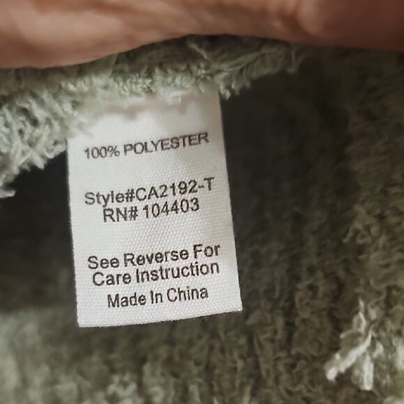 Green Textured Soft Sweater Tank - Picture 4 of 4